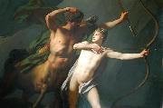 Baron Jean-Baptiste Regnault The Education of Achilles oil painting reproduction